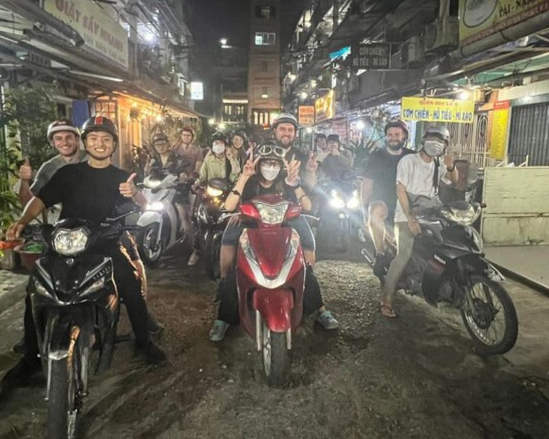 Hanoi: Food and Sightseeing Motorbike Tour with 7 Tastings - Nem nuong and grilled pork with sauce