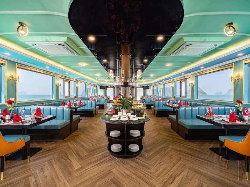 Hanoi: Ha Long Bay Full Day Trip - Amethyst Luxury Cruise - Sunset snacks and the ride home