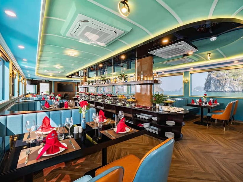 Hanoi: Ha Long Bay Full Day Trip - Amethyst Luxury Cruise - Titop Island: beach, swimming, and the best view