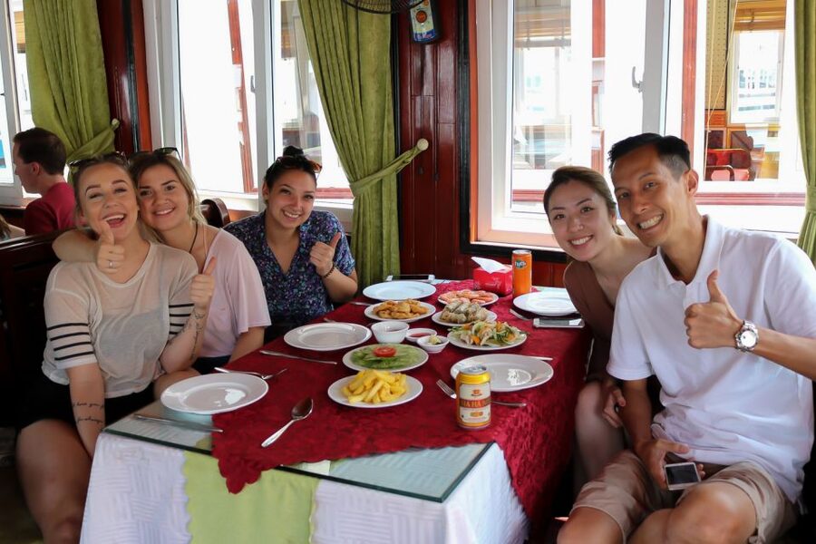 Hanoi: Islands & Caves Ha Long Cruise with Lunch & Kayaking - Value at $34 per person