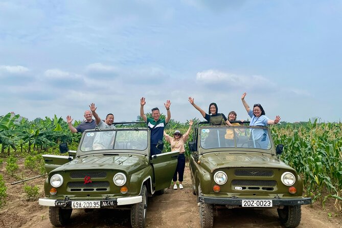 Hanoi Jeep City Highlight, Backstreet, Train Street, Countryside - Back roads, bonsai streets, and the moving view