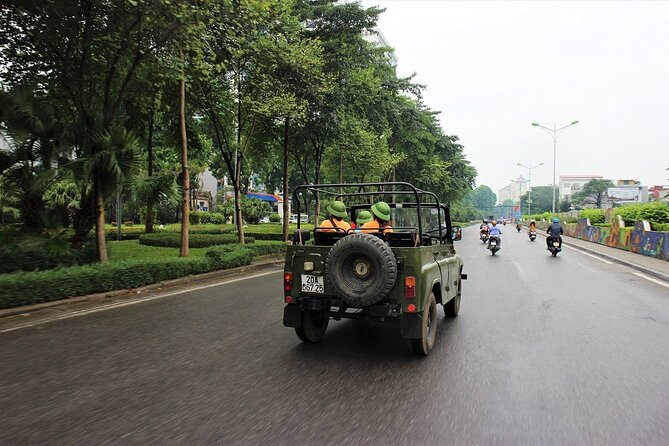 Hanoi Jeep Tours Led By Women: City & Countryside Half Day Combo - Truc Bach Lake, food, and the taste of local life