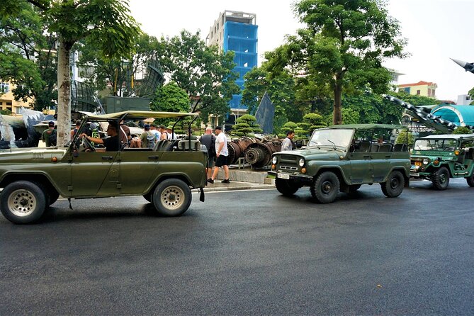 Hanoi Jeep Tours Led By Women: City & Countryside Half Day Combo - West Lake, Ho Chi Minh landmarks, and the wider route