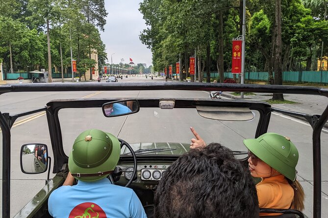 Hanoi Jeep Tours Led By Women: Hanoi City Jeep Tours Half Day - Ba Dinh Square and Hanoi’s Major Sights