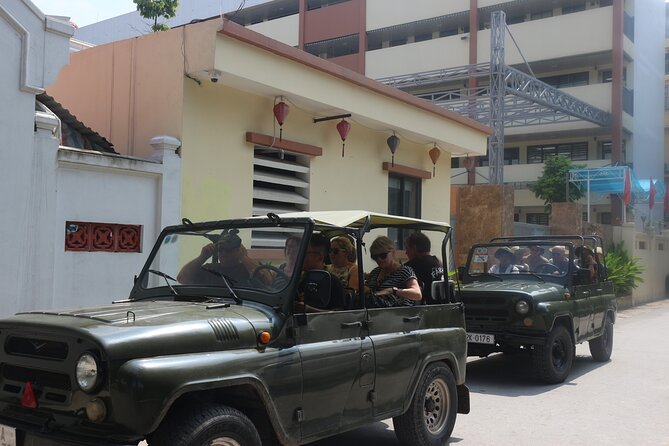 Hanoi Jeep Tours Led By Women: Hanoi City Jeep Tours Half Day - West Lake and Duong Tau’s Quieter Roads