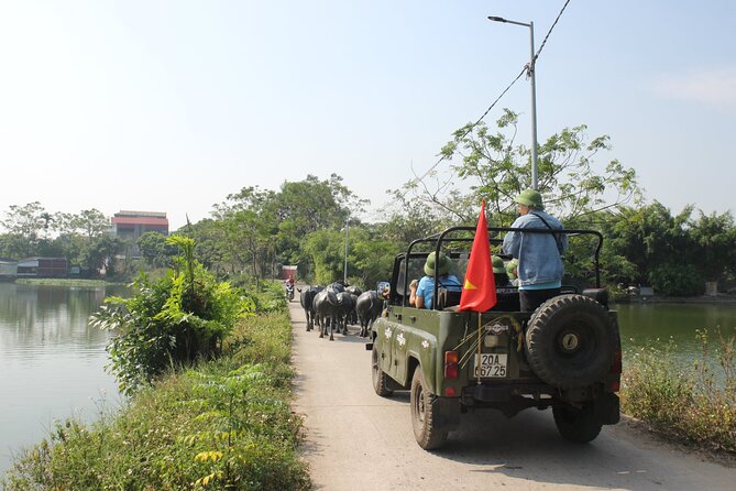 Hanoi Jeep Tours Led By Women: Hanoi Countryside By Legend Jeep - Starting from Hanoi and reaching the farming villages