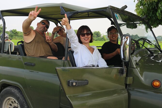Hanoi Jeep Tours Led By Women: Hanoi Countryside Half Day - The open-air ride and the transport question