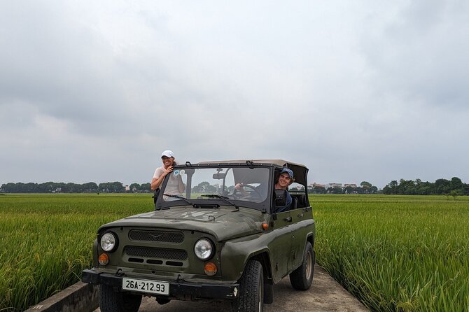 Hanoi Jeep Tours Led By Women: Hanoi Countryside Jeep Tours - Long Bien Bridge: Hanoi’s dramatic starting point
