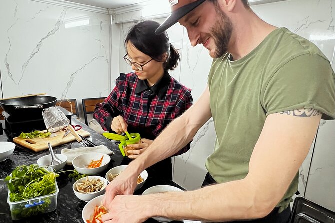 Hanoi Maya Kitchen: Traditional Cooking Class & Market Tour - Pho Cuon and Pho Tron at the Same Table