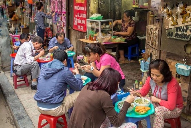 Hanoi Michelin Star Walking Food Tour & Train Street - Bach Ma Temple gives the walk some context