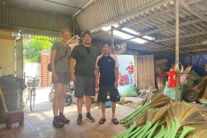 Hanoi Motorbike Led By Women: Hanoi Countryside Motorbike Tours - A local meal near Truc Bach Lake