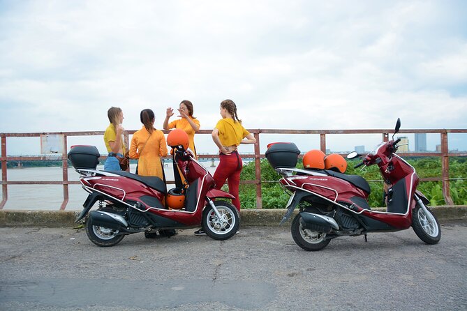 Hanoi Motorbike Tour Led By Women: Hanoi City Half Day - Reunification Railway Street up close