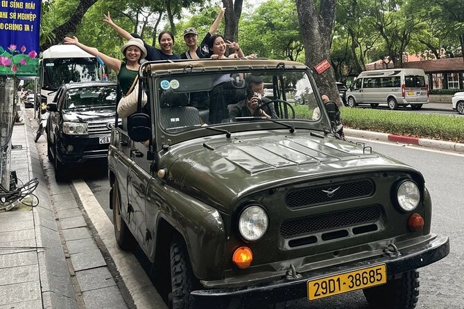Hanoi Offbeat Jeep Tours - French Quarter and the political center