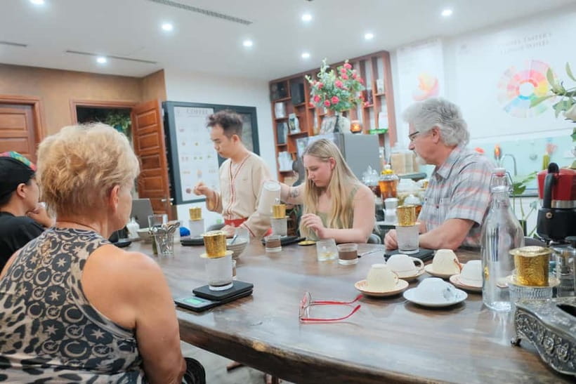 Hanoi: Salt Coffee Workshop Awake Your Senses With 6 Brews - Finishing with coffee cocktails and local wine