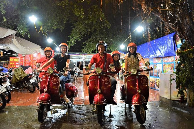 Hanoi Vespa Tours: Hanoi After Dark Vespa Food Tours - Bun cha and grilled pork for the main savory course
