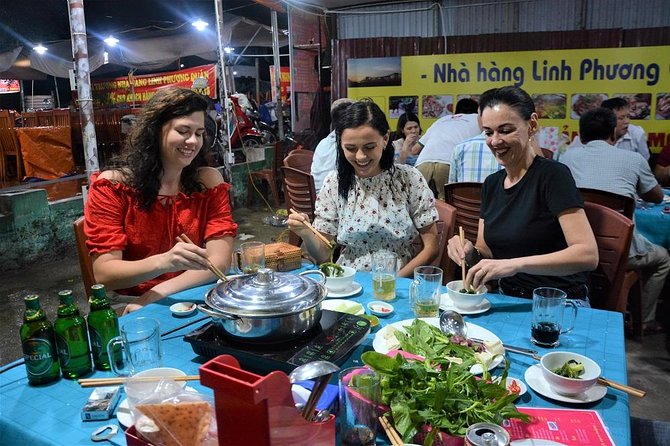 Hanoi Vespa Tours: Hanoi After Dark Vespa Food Tours - Seafood adds variety to the evening