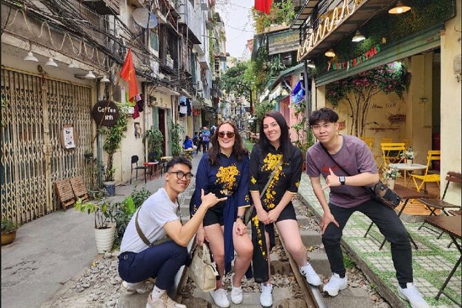 Hanoi Walking Street Food Tour with Train-Street Visit - Banh mi with pork, chicken, or egg