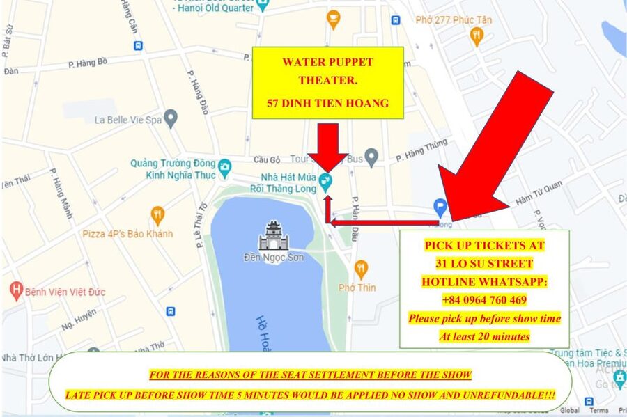 Hanoi: Water Puppet Show Tickets - Booking, cancellation, and small practical details