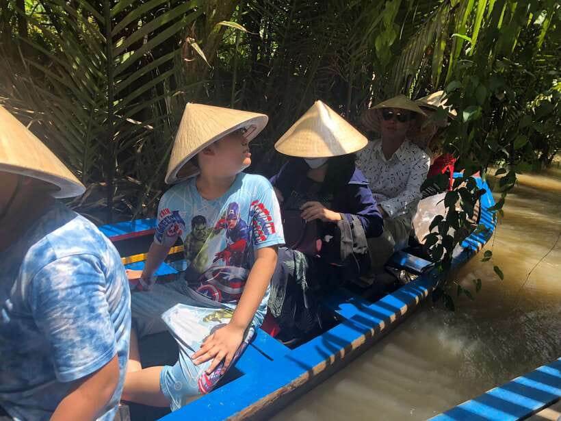 HCM: Mekong Delta Islands Boat & Tuk-Tuk Tour with Tastings - Lunch beside the green canals