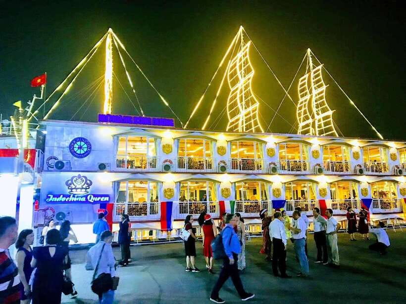 HCM: Saigon River Dinner Cruise - The Scooter Option Adds a Real Saigon Ride