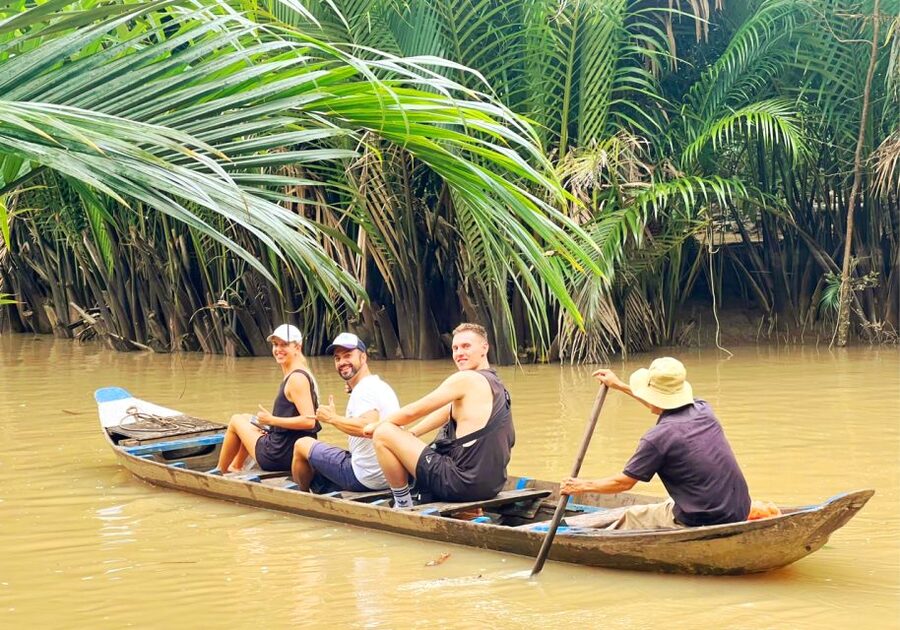 HCMC: Mekong Delta Less-Touristy One-Day Tour to Ben Tre - The quiet coconut canals by rowing boat