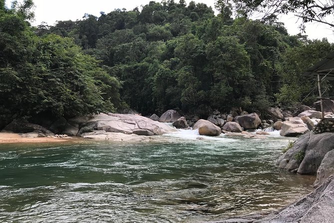 Hidden Hon Ba Nature Reserve Motorcycle Tour BBQ,Beer,Waterfall - Swimming at the waterfall