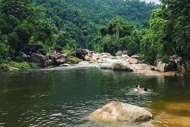 Hidden Hon Ba Nature Reserve Motorcycle Tour BBQ,Beer,Waterfall - BBQ lunch, cold beer, and a practical break