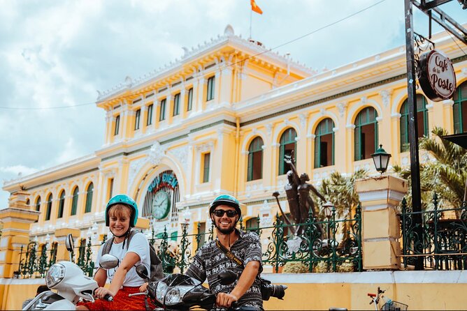 Ho Chi Minh City Motorbike Tour w Student + Safe + Fun - Notre-Dame Cathedral and the French colonial center