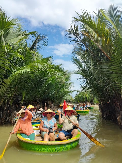 Hoi An: Basket Boat Ride in the Coconut Forest - The 50-minute boat route through the coconut palms