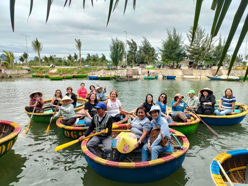 Hoi An: Basket Boat Ride in the Coconut Forest - Boat spinning: the hilarious extra