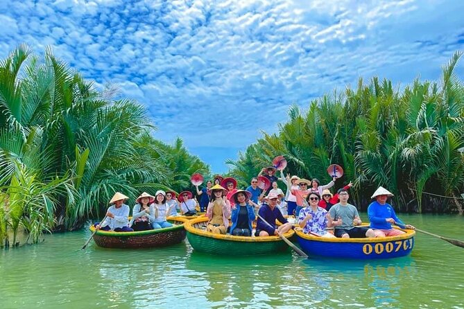 Hoi An: Coconut Basket Boat Ride in the Coconut Forest - Crab fishing, the most hands-on activity