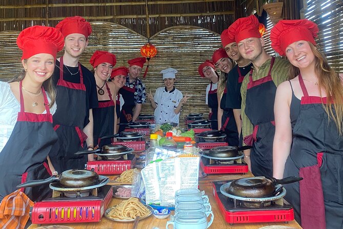 Hoi An Cooking Class(Local market,Basket Boat,Fishing & Cooking) - What the $28.21 price includes