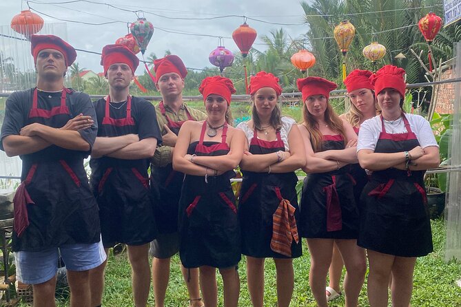Hoi An Cooking Class(Local market,Basket Boat,Fishing & Cooking) - Into Bay Mau Coconut Forest by basket boat