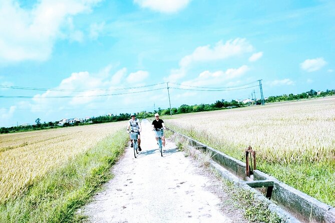 Hoi An countryside cycling tour - Bay Mau Coconut Forest by basket boat