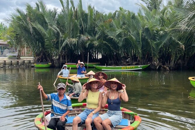 Hoi An countryside cycling Tour,Basket Boat-organic farming-lunch - Quiet countryside roads and an easy 10 to 15 kilometer route