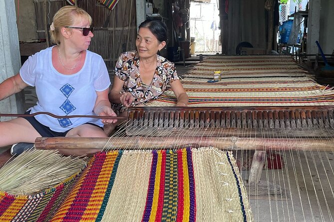 HOI AN Countryside - River Islands - Old Crafts - Local Culture - Tra Nhieu Fishing Village and colorful sleeping mats