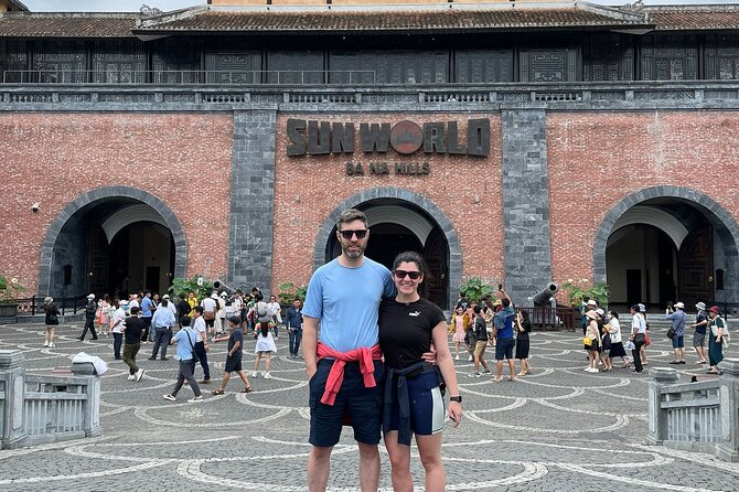 Hoi An/Da Nang guided tour to BANA HILLS with Cham Cham Travel - Golden Hand Bridge: the photo stop that defines the visit