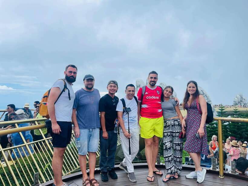 Hoi An / Da Nang to Ba Na Hills Day Trip with Golden Bridge - Golden Bridge and the first Ba Na Hills zone
