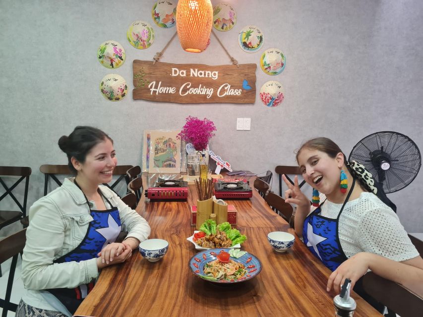 Hoi An/Da Nang: Vietnamese Cooking Class with Transportation - Food, portions, and dietary needs