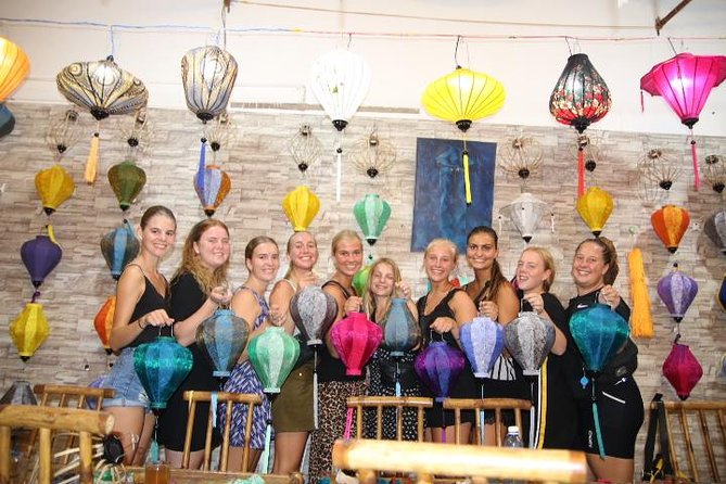 Hoi An Full Lantern Making Class- A special Foldable lantern - Building the bamboo frame, the most hands-on part
