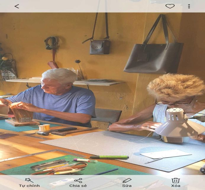 Hoi An: Handmade Leather Crafts Workshop (Starter Course) - Anton, Ha, and the teaching style