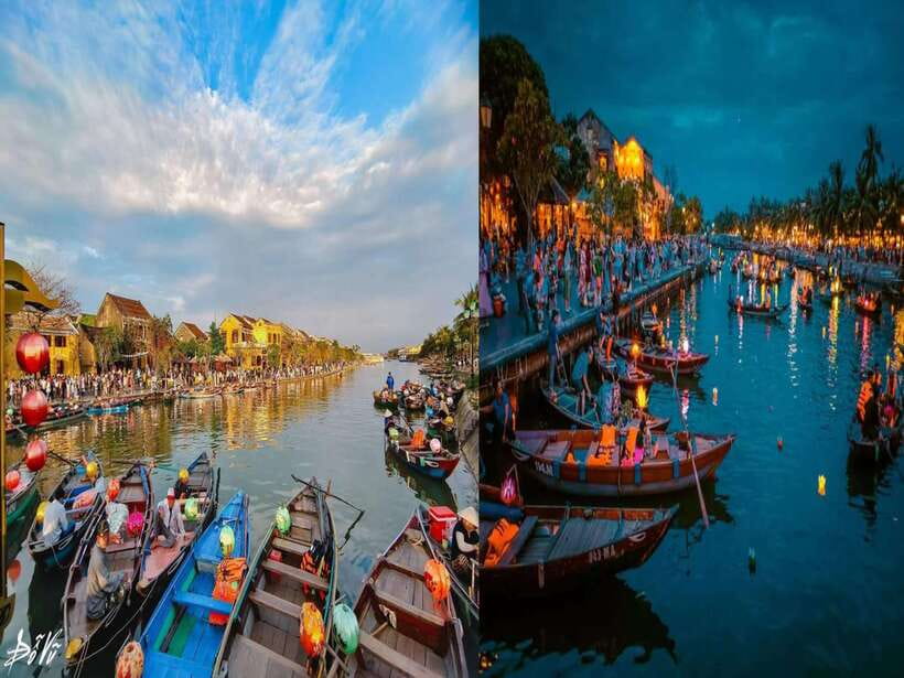 Hoi An : Lantern Boat Trip & Release Lantern - Seeing Hoi An from the water