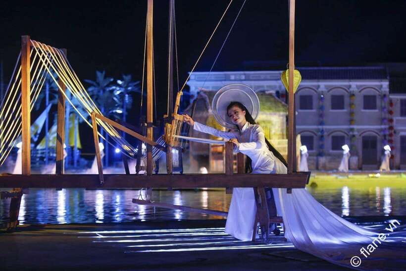 Hoi An Memories Land Entry Ticket with Show - Timing, language, and the outdoor setting