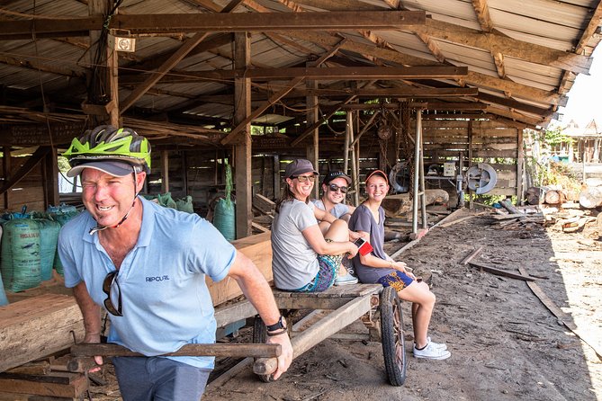 Hoi An Morning Countryside Tour by Bike - Rice paper, weaving, and boat-building stops