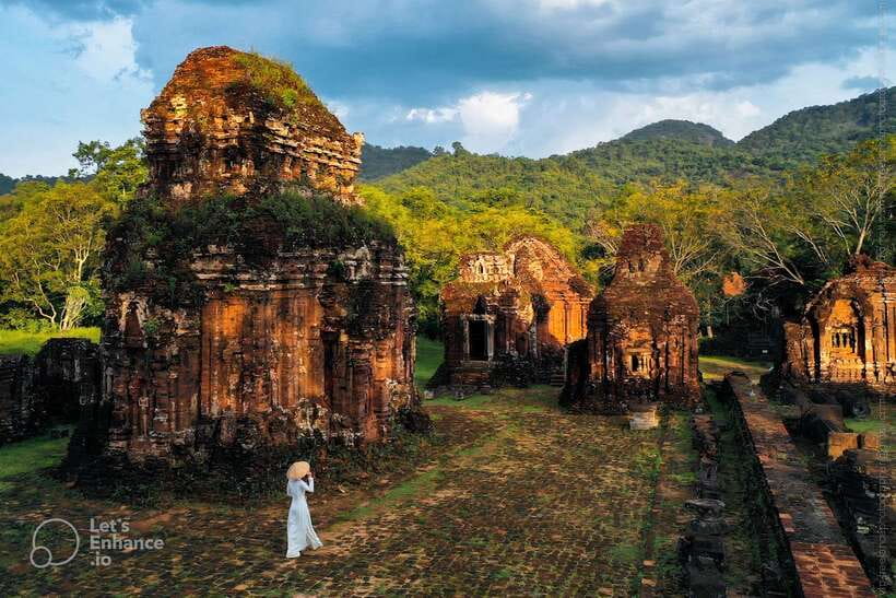 Hoi An: My Son Sanctuary Early Morning w. Champa Food Brunch - Coffee and the road to My Son