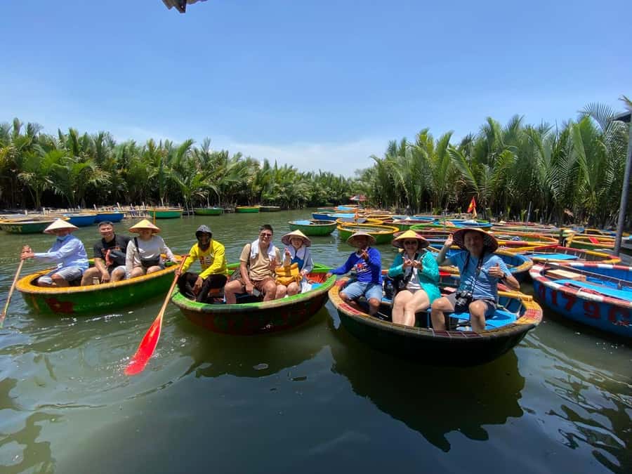 Hoi An: My Son Sanctuary with Basket Boat and Lunch Options - Rice paper making in a local home