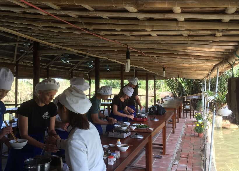 Hoian/Danang: Eco Cooking Class, Cruise Trip, Basket Boat - Key points at a glance