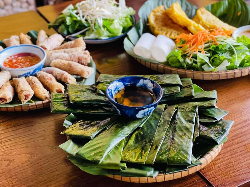 Hue City: Cyclo, Market Tour & Cooking Class at Madam Thu - The foot bath gives the class a slower start