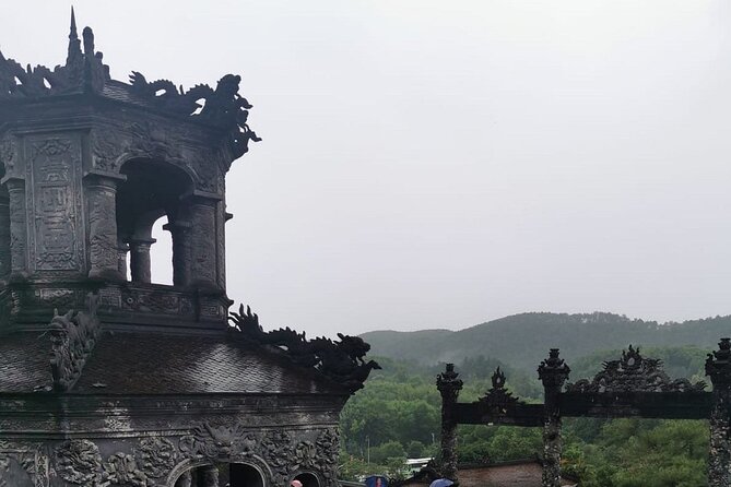 Hue City Day Trip By Private Car - English Speaking Driver - Thien Mu Pagoda begins the day with river views