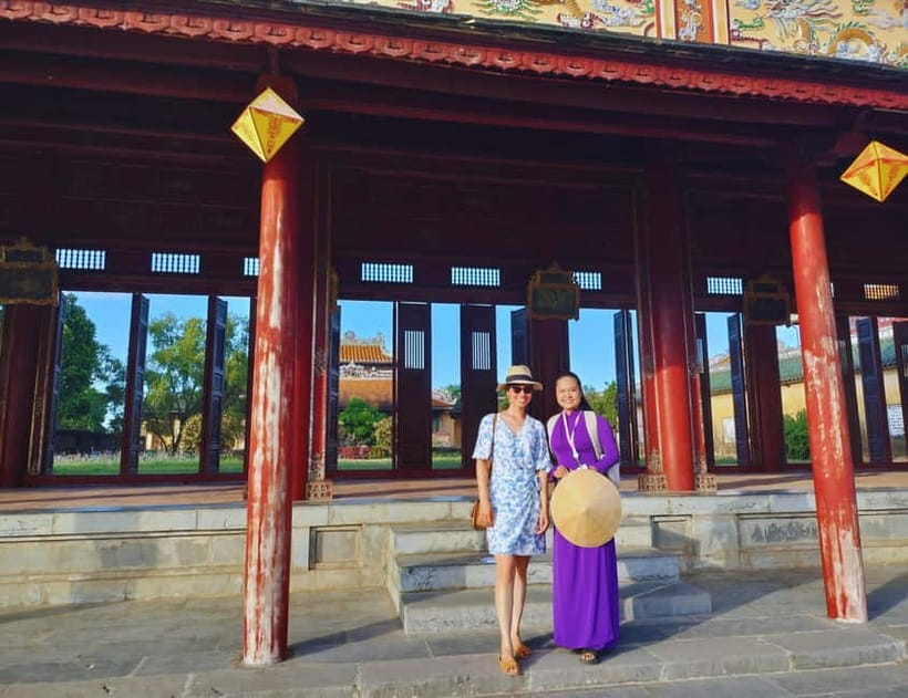 Hue Imperial City and Forbidden City Walking Private Tour - The Flag Tower and the royal entrance